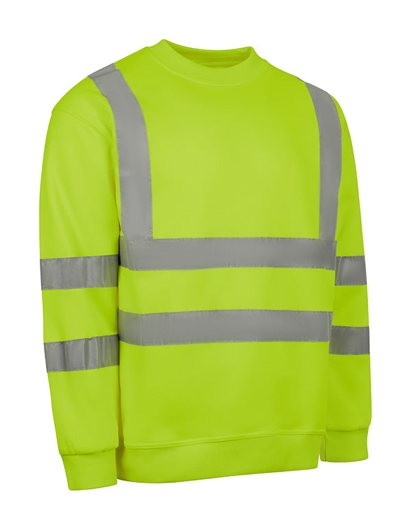 Beeswift Essential Sweatshirt Hi-Vis Jumper. (Each)