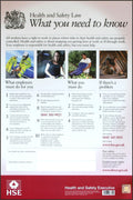 Health & Safety Law Poster Pvc. (Each)
