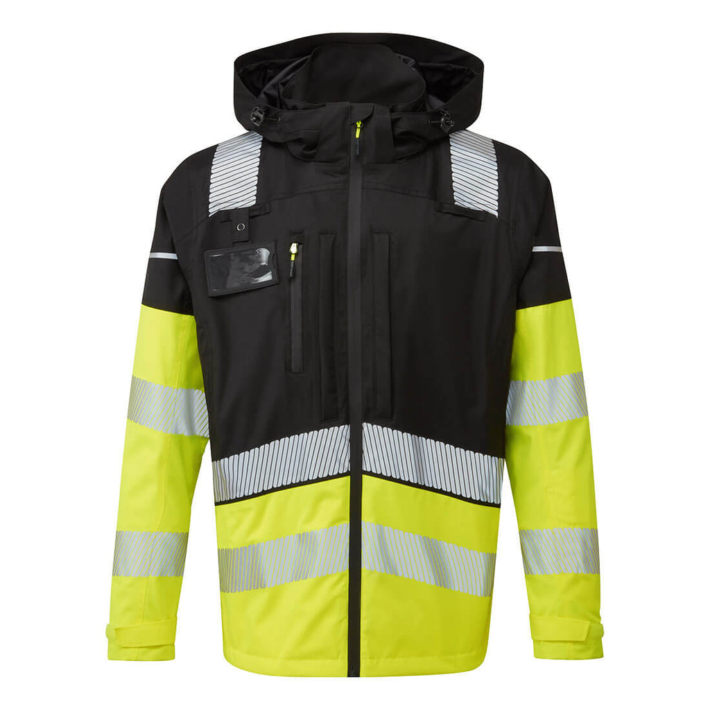 Portwest Ultimate Modular Hi-Vis 3-in-1 Rain Jacket- Style BX323