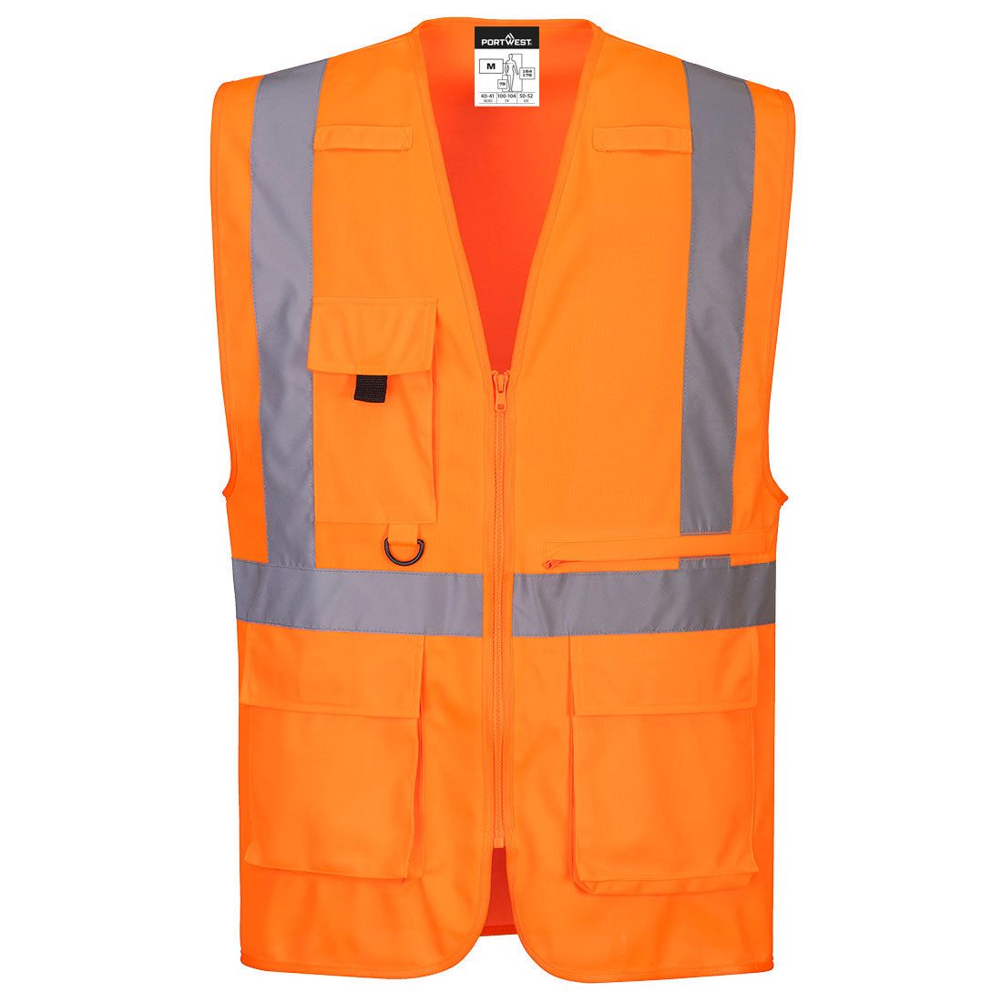 Portwest Hi-Vis Tablet Pocket Executive Vest 