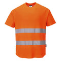 Portwest Hi-Vis Cotton Comfort Mesh Insert T-Shirt S/S - Style C394