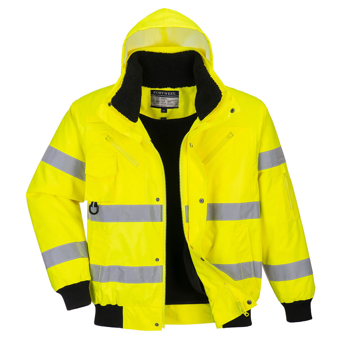 Portwest Hi-Vis 3-in-1 Bomber Jacket - Style C467