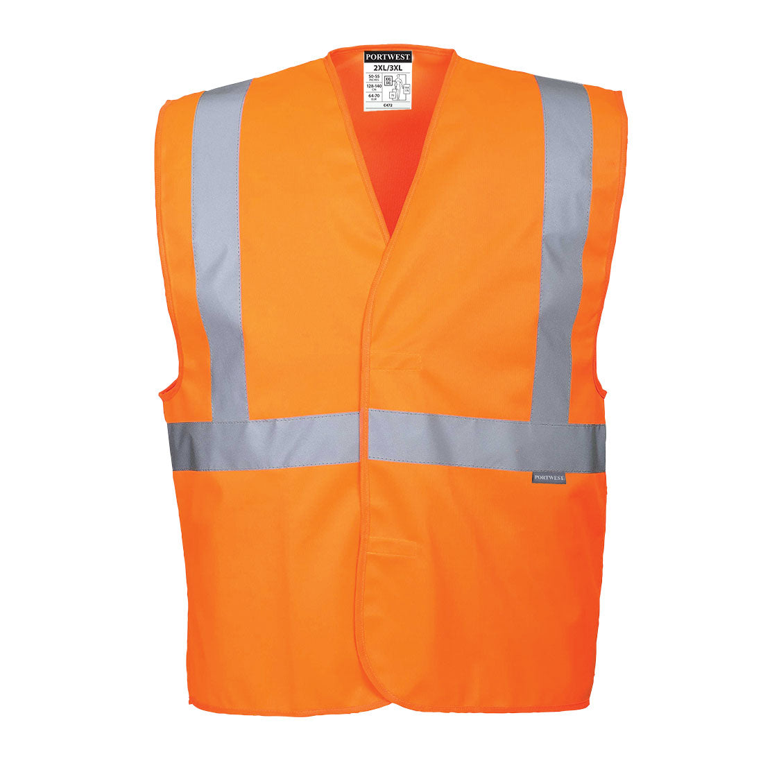 Portwest Hi-Vis Band and Brace Vest - Style C472