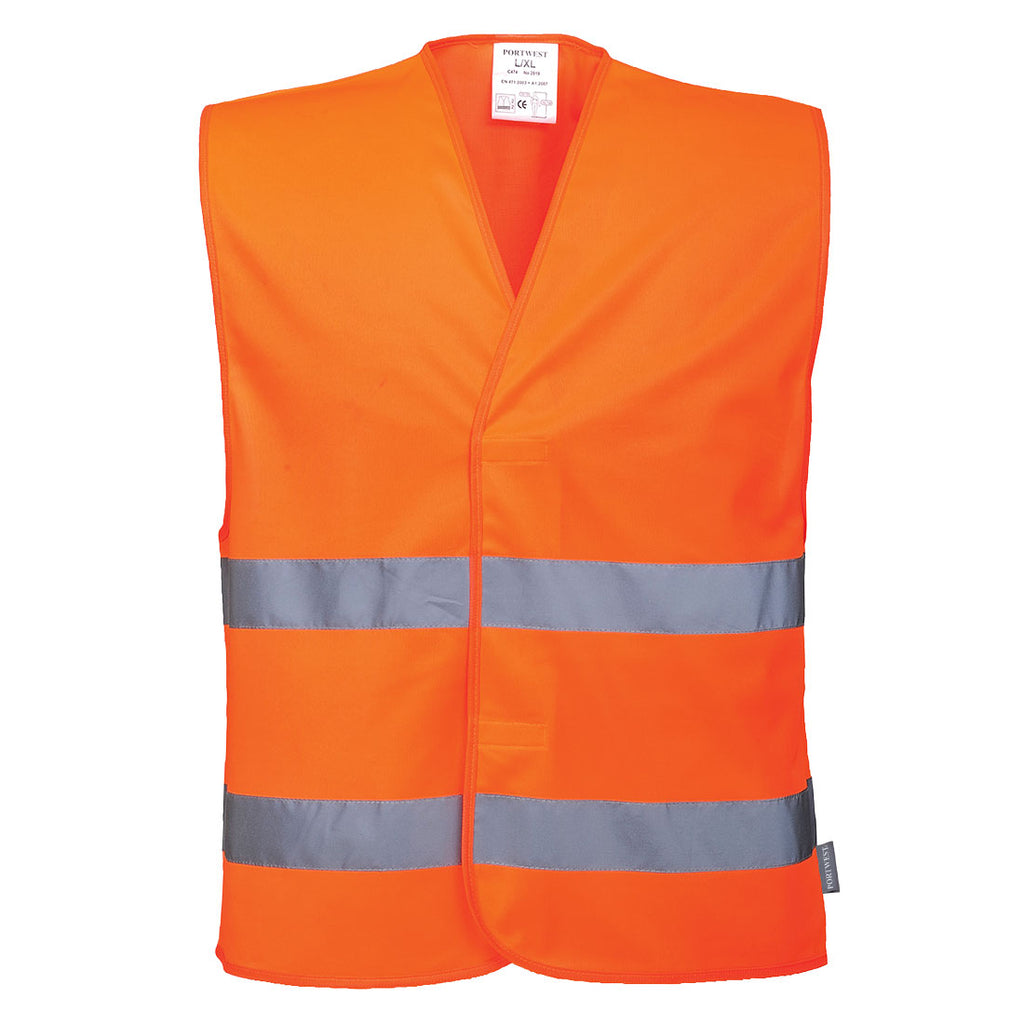 Portwest Hi-Vis Two Band Vest 