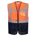 Portwest Warsaw Hi-Vis Contrast Executive Vest - Style C476