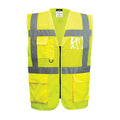 Portwest Madrid Hi-Vis Half Mesh Executive Vest - Style C496