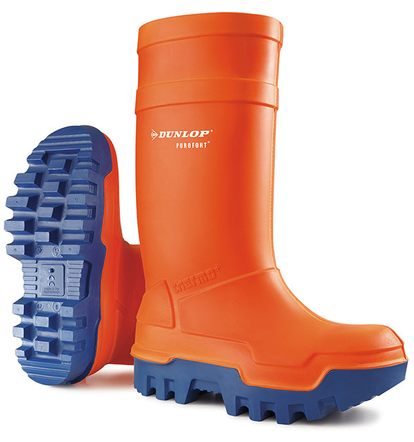 Dunlop Purofort Thermo+ Full Safety Wellingtons. (Pair)