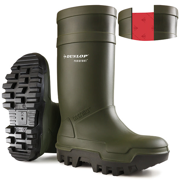 Dunlop Purofort Thermo+ Full Safety Wellingtons. (Pair)