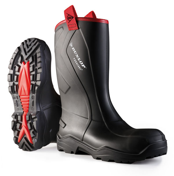 Dunlop Purofort +Rugged Full Safety Rigger Boots. (Pair)