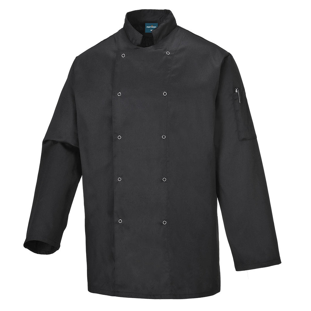 Portwest Chef's Suffolk Jacket L/S- Style C833