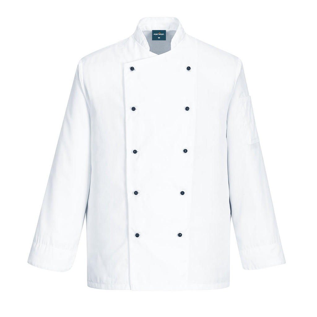 Portwest Chef's Somerset Jacket L/S 