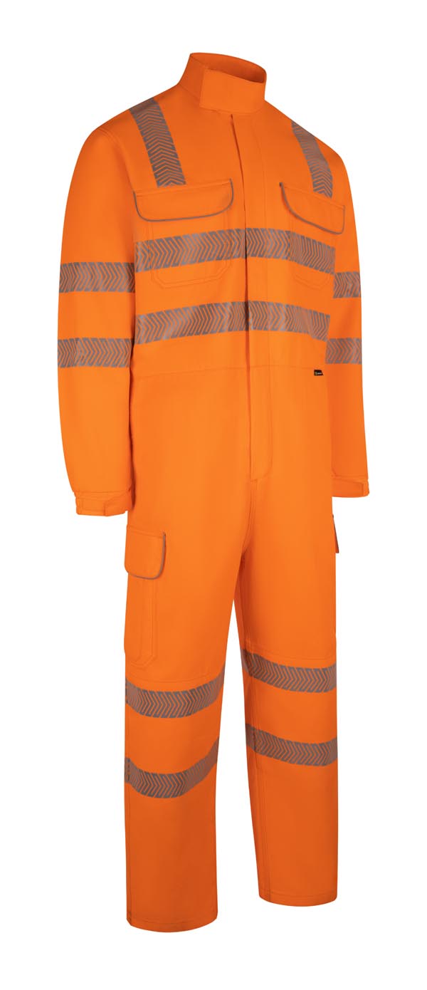 Beeswift Arc Compliant Hi-Vis Coverall. (Each)