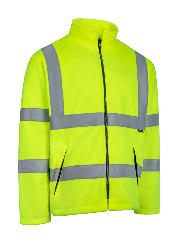 Beeswift Carnoustie Hi-Vis Fleece Jacket. (Each)
