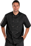 Beeswift Chefs Jacket Short Sleeve. (Each)