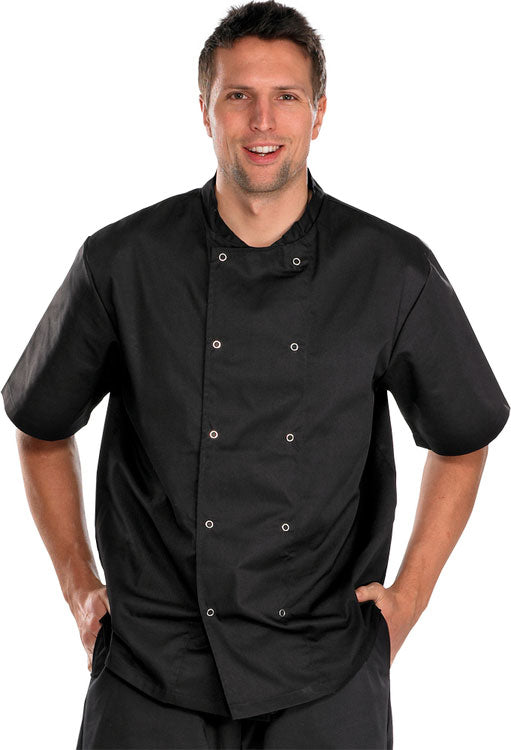 Beeswift Chefs Jacket Short Sleeve. (Each)