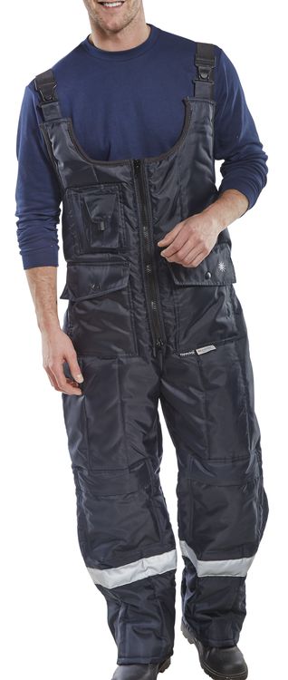 Beeswift Coldstar Freezer Bib Trousers. (Each)