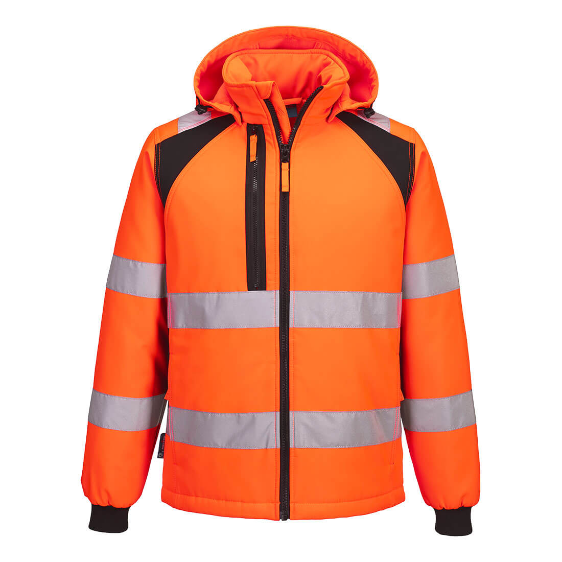 Portwest WX2 Eco Hi-Vis Padded Softshell (2L) - Style CD809