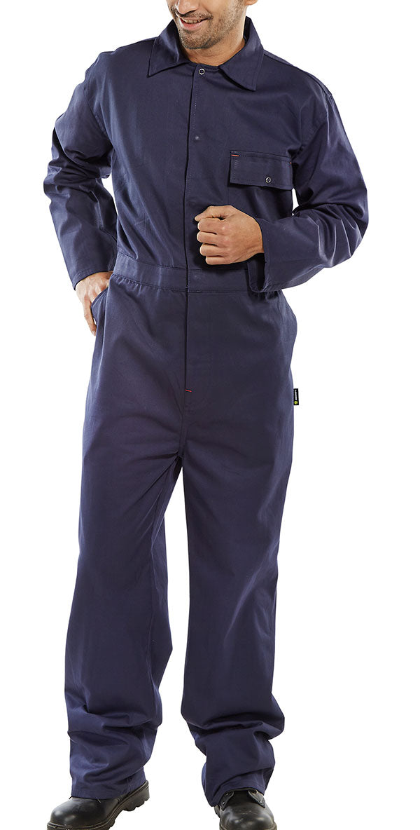 Beeswift Cotton Drill Boilersuit. (Each)