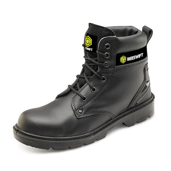 Beeswift Smooth Leather 6 Inch Boot. (Pair)
