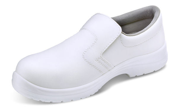 Beeswift Micro-Fibre Slip On Shoe S2. (Pair)