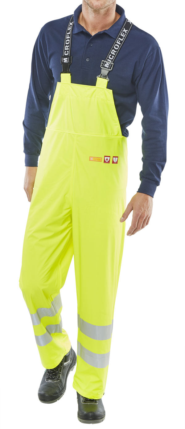 Beeswift Fire Retardant Anti-Static Bib. (Each)