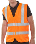 Beeswift Fire Retardant Hi-Vis Vest. (Each)
