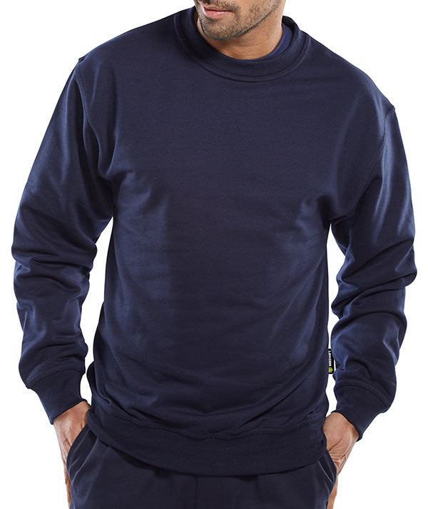Beeswift Polycotton Sweatshirt. (Each)