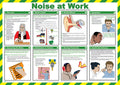 Click Medical Noise At Work Poster. (Each)