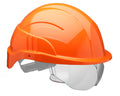 Centurion Vision Plus Safety Helmet With Integrated Visor. (Each)