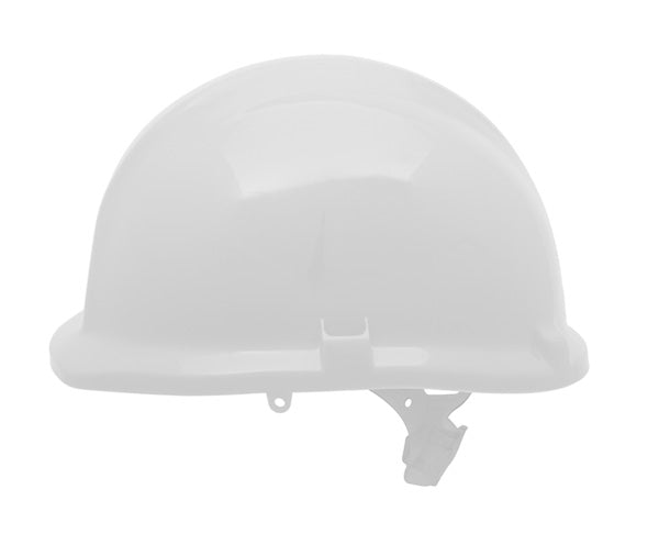 Centurion 1125 Reduced Peak Clip Ratchet Safety Helmet. (Each)