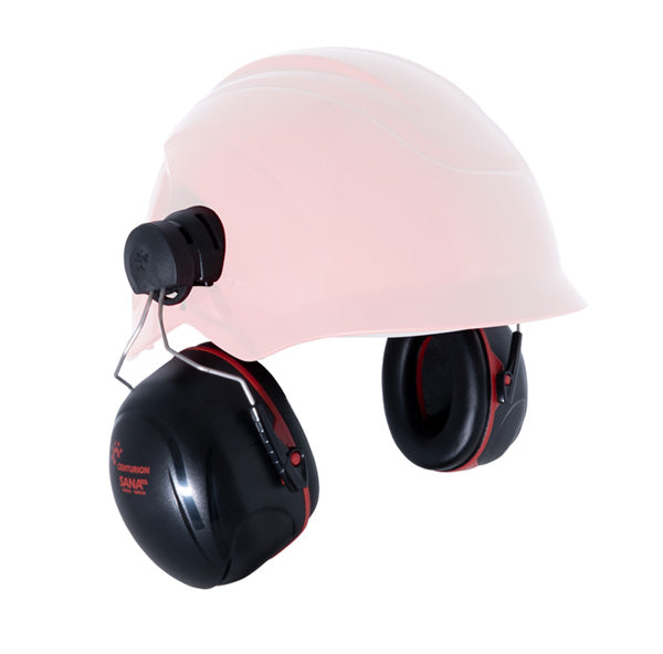 Centurion Sana Safety Helmet Mounted Ear Defenders Snr 34. (Each)