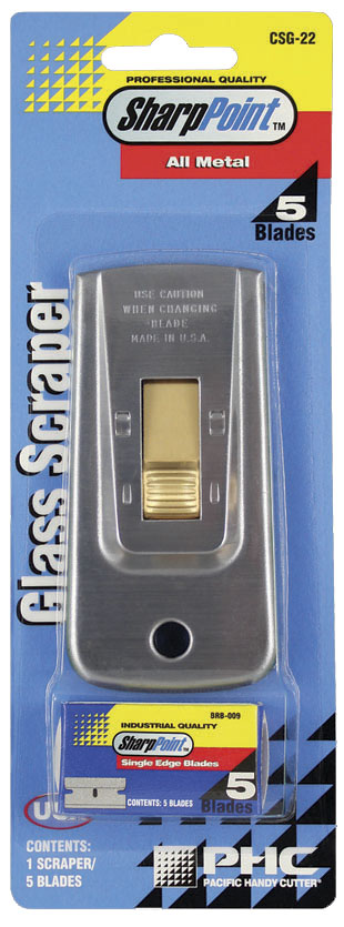 Phc Heavy Duty Glass Scraper. (Each)