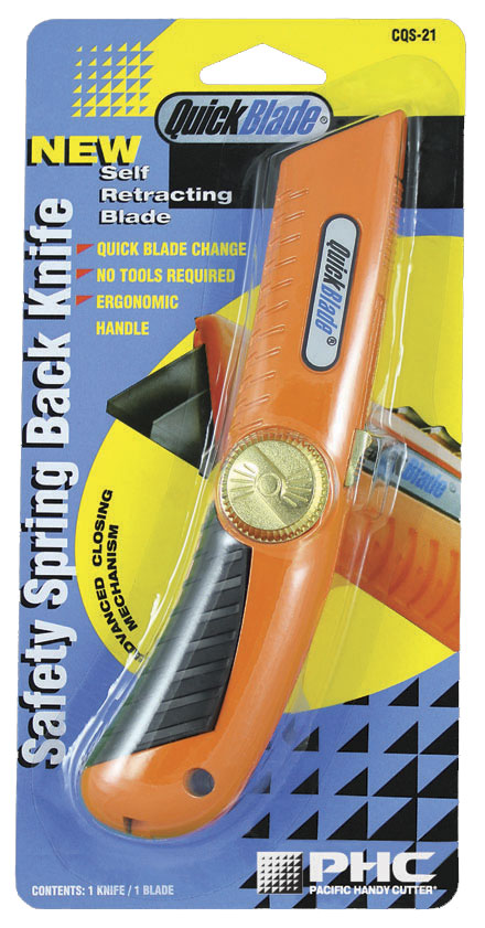 Phc Spring Back Safety Knife. (Each)