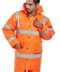 Beeswift Constructor Hi-Vis Jacket. (Each)