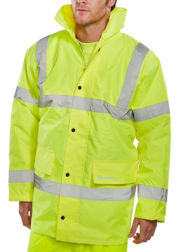 Beeswift Constructor Hi-Vis Jacket. (Each)