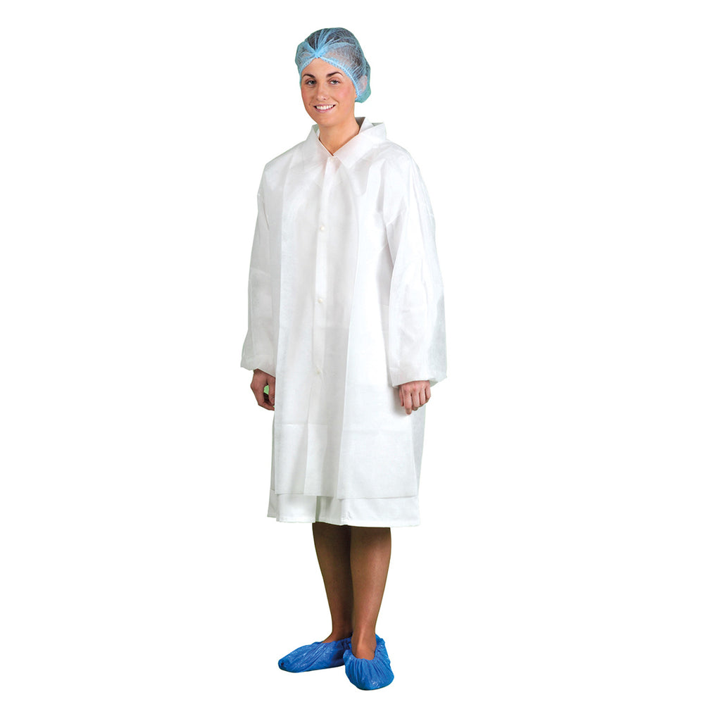 Portwest Disposable Visitors Coat PP (PK200)- Style D118