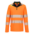 Portwest DX4 Hi-Vis Zip Polo Shirt L/S - Style DX419