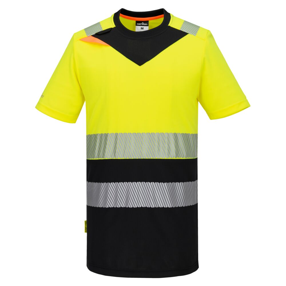 Portwest DX4 Hi-Vis Class 1 T-Shirt S/S- Style DX434