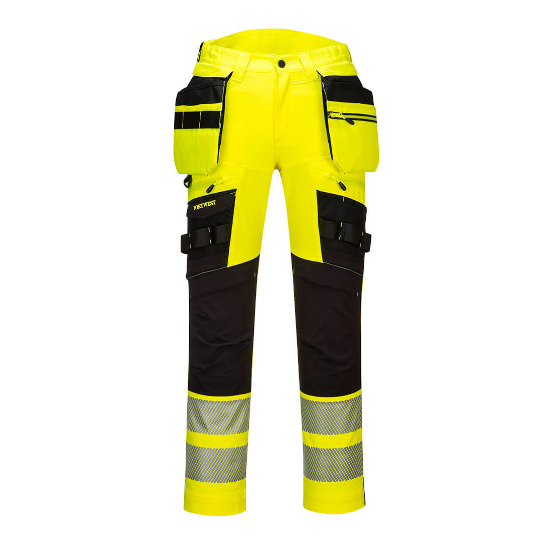 Portwest DX4 Hi-Vis Detachable Holster Pocket Trousers- Style DX442