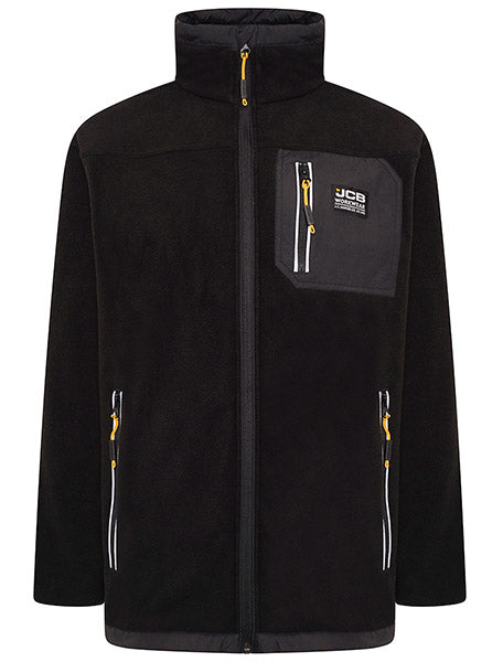 Jcb Workwear Trade Fleece Full Zip. (Each)