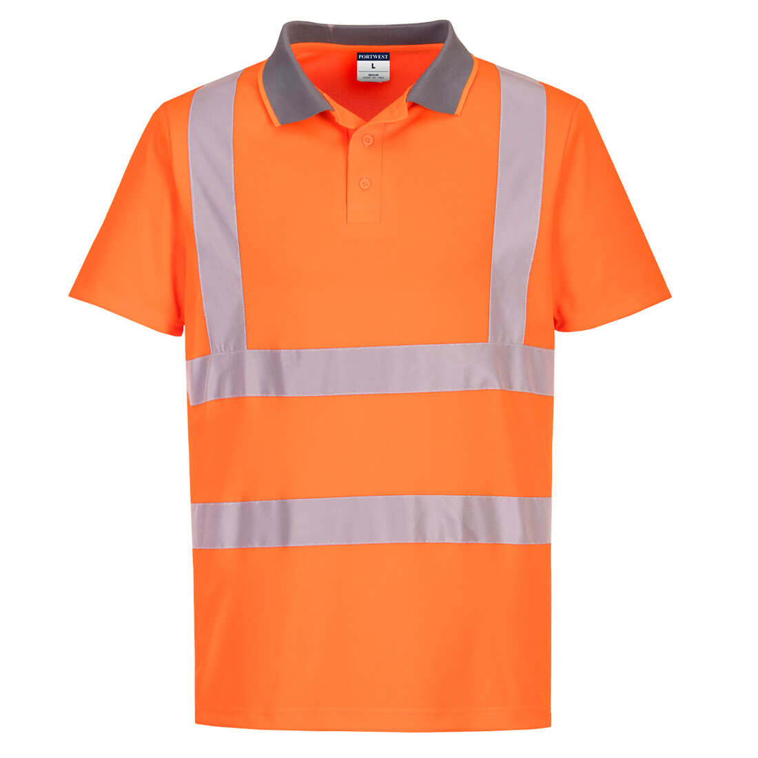 Portwest Eco Hi-Vis Polo Shirt S/S (6 Pack) - Style EC10