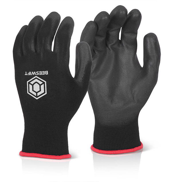 Beeswift Pu Coated Gloves. (Per 10)