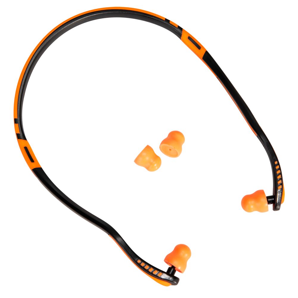 Portwest Easy Fit PU Ear Plugs Banded (2 Pairs)- Style EP11
