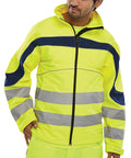 Beeswift Eton Hi-Vis Soft Shell Jacket. (Each)