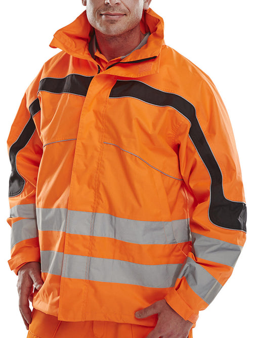 Beeswift Eton Hi-Vis Breathable Jacket. (Each)