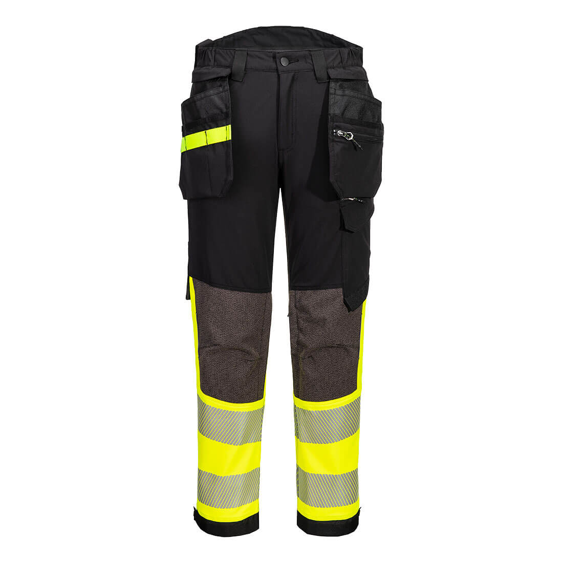 Portwest EV4 Hi-Vis Stretch Detachable Holster Class 1 Trousers- Style EV442