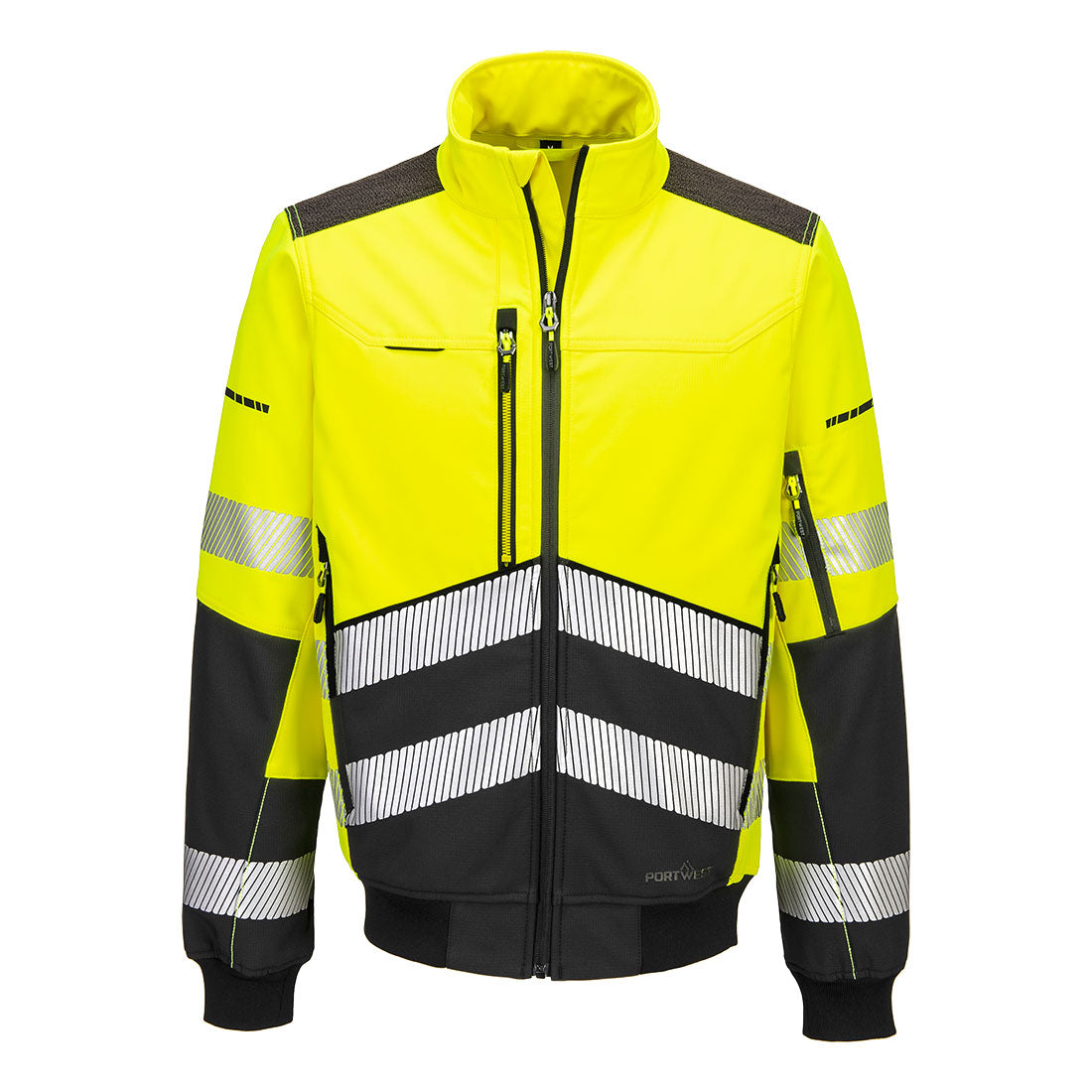 Portwest EV4 Hi-Vis Softshell Bomber (3L)- Style EV468