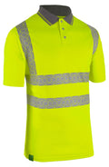 Beeswift Envirowear Hi-Vis Short Sleeve Recyclable Polo Shirt. (Each)