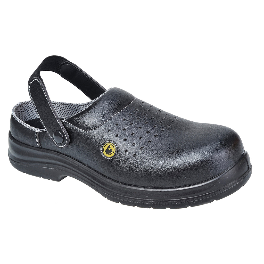 Portwest Composite Microfibre Clog SB ESD SRC A E FO