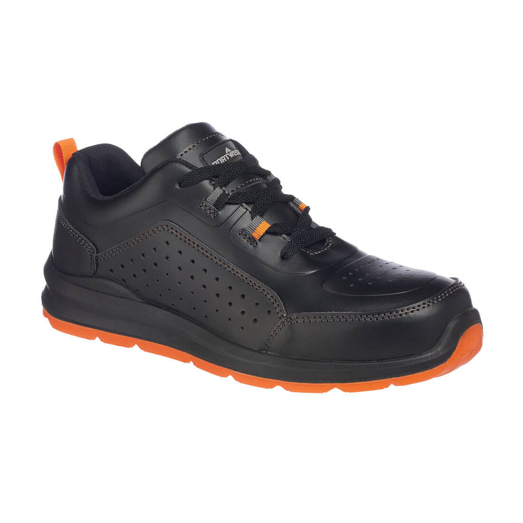 Portwest Composite Action Leather Trainer S1P SRC- Style FC09
